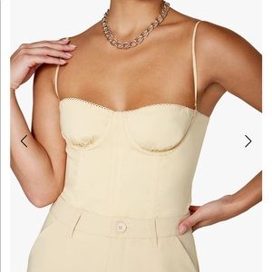 WeWoreWhat Corset Top